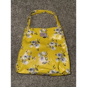 Yellow and Gray Floral Cath Kidston Shoulder Bag
